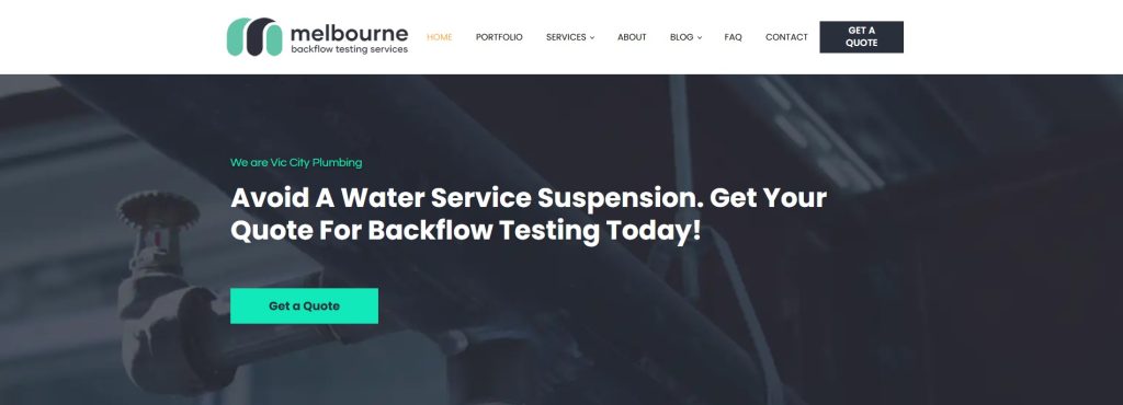 Melbourne Backflow